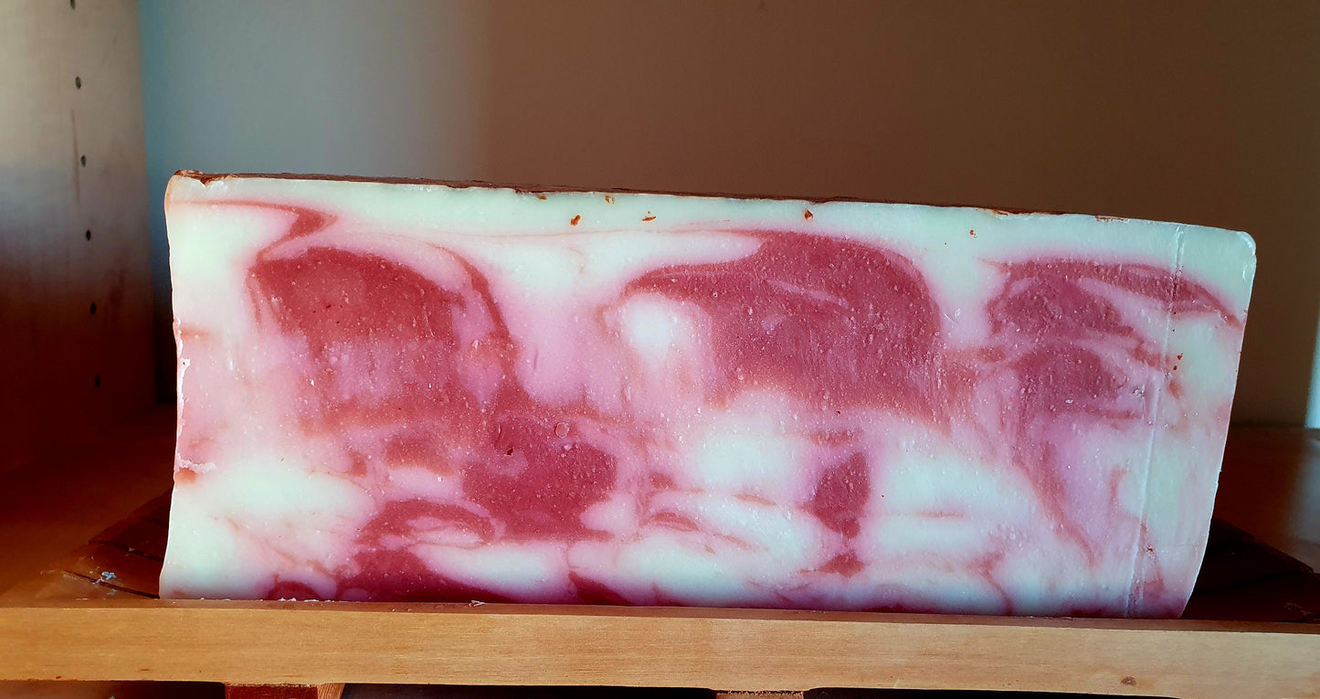 Savon Argile Rouge et Huile D'olive Pur