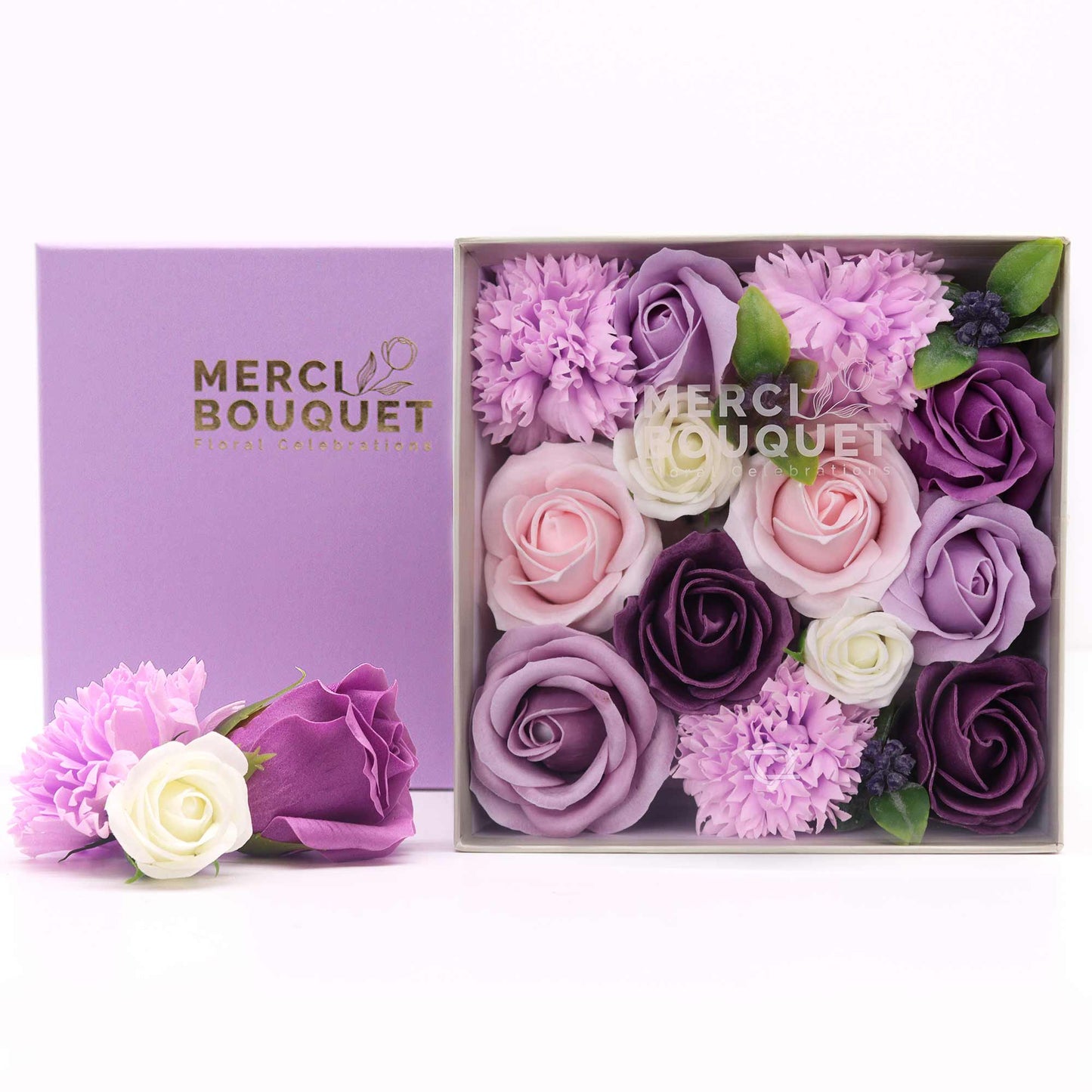 Carré Rose Œillet